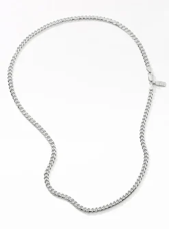 Sterling silver Cuban-link chain