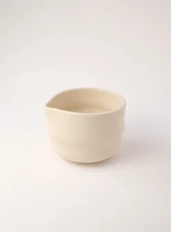 Stoneware matcha bowl