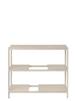 Sukoya oak shelving unit