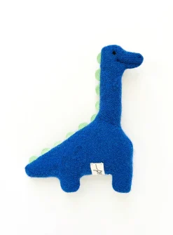 Sweet dino recycled cashmere rattle