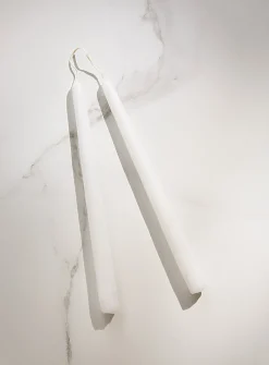 Taper elongated conical candles