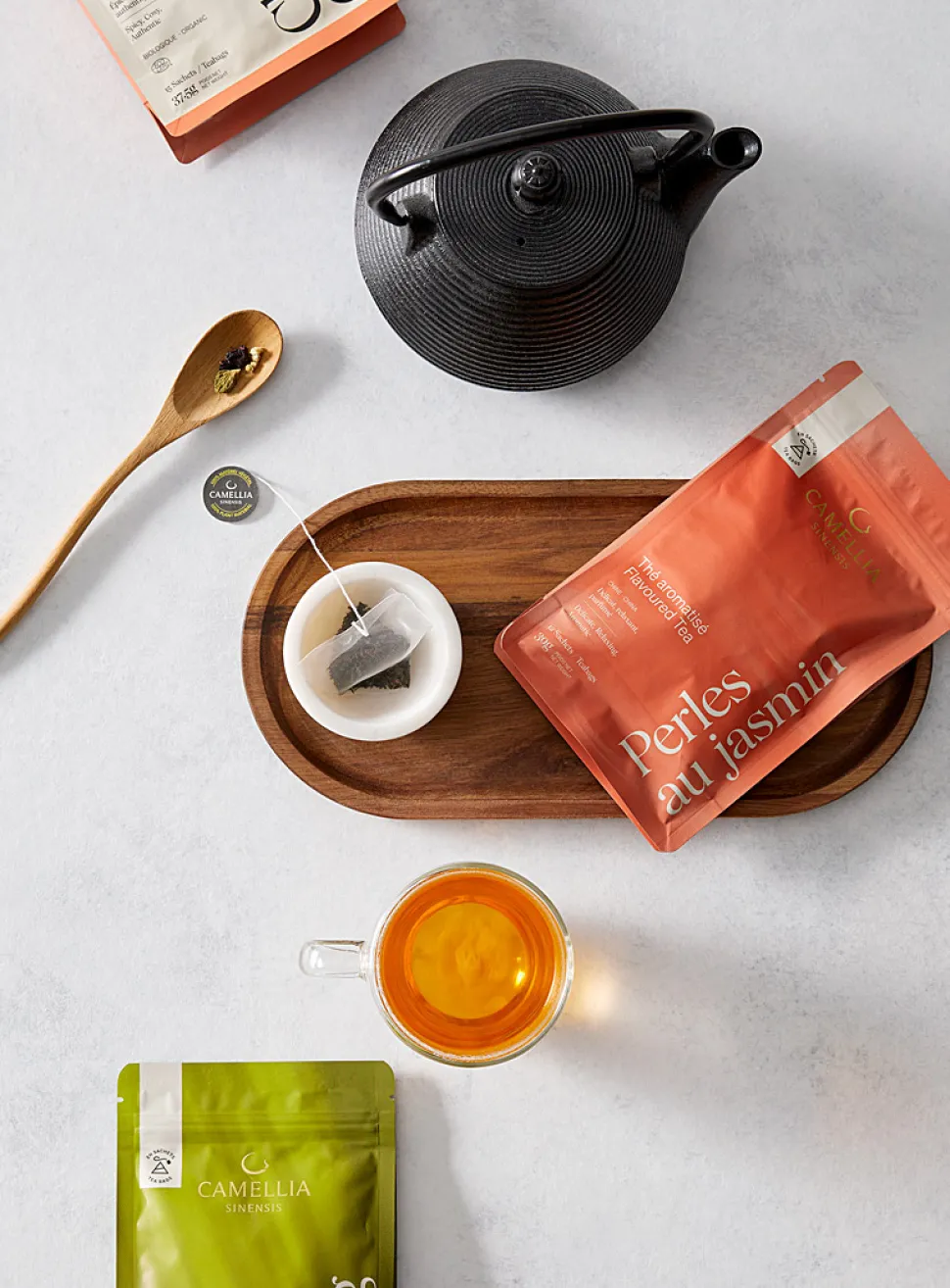 Tea bag discovery set