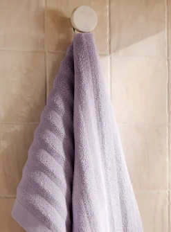 Textured cotton towels