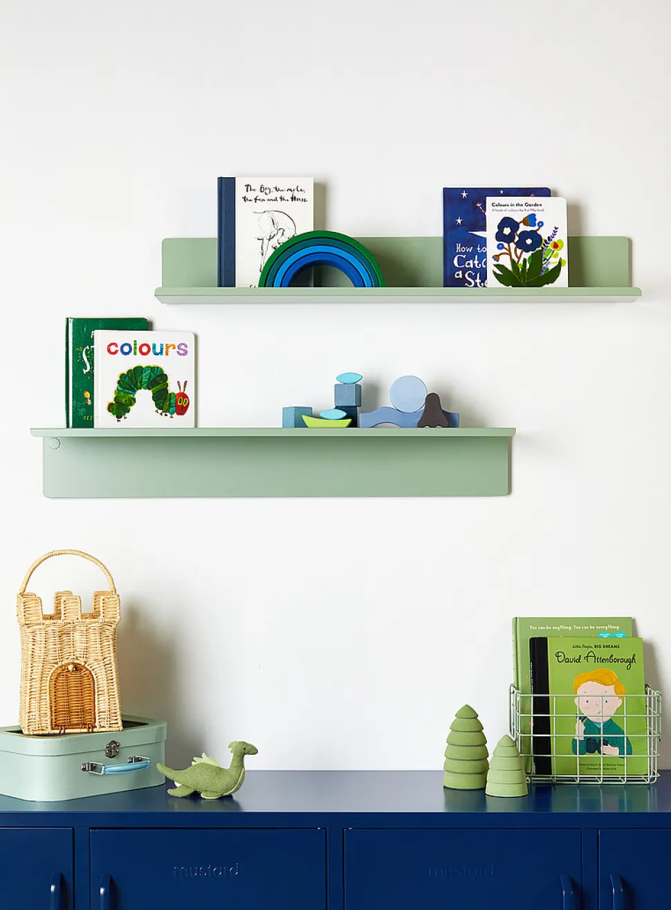 The Ledge large metallic shelf