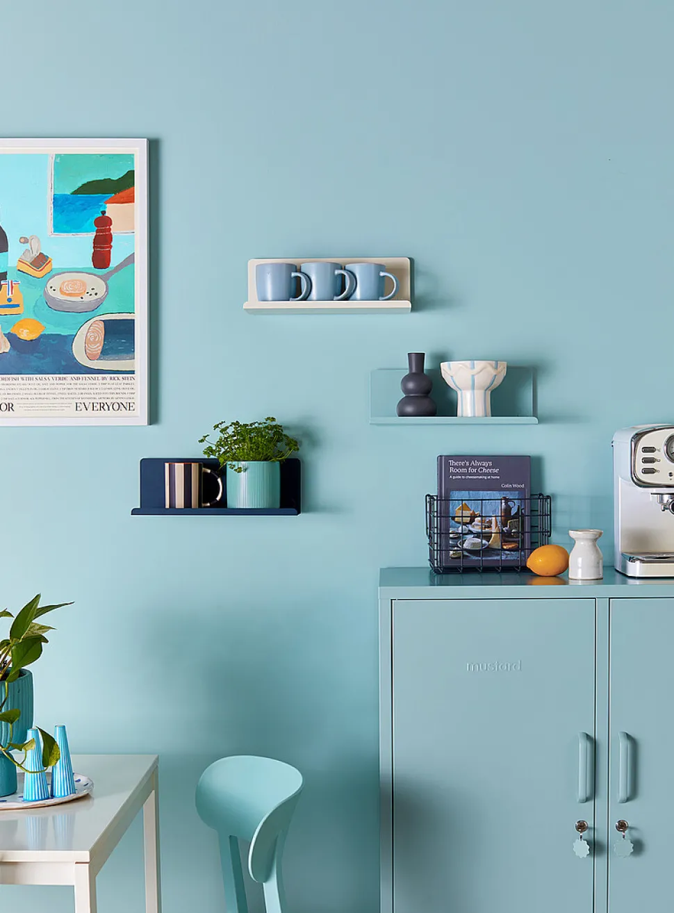 The Ledge small metallic shelf