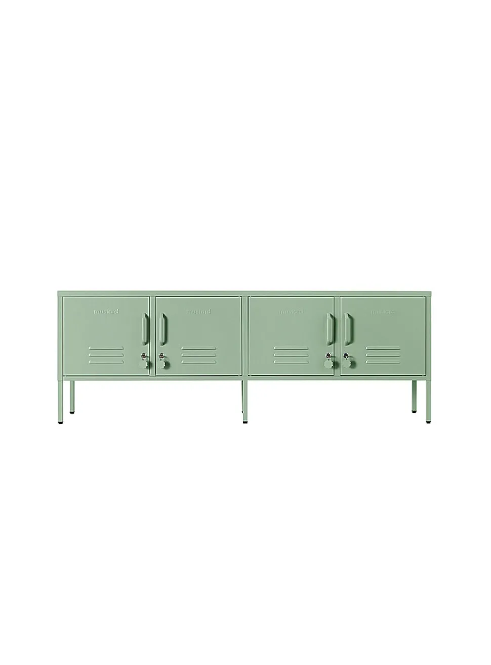 The Standard storage units metallic TV unit