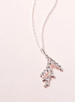 Thuja cedar pendant necklace