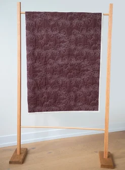 Tomatoes quilt throw