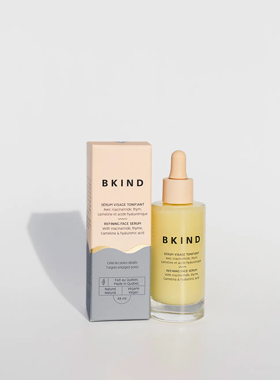 Toning face serum
