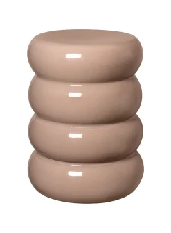 Toru wavy ceramic side table