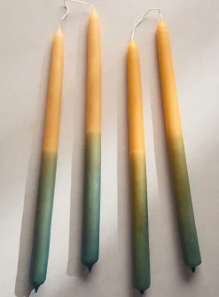 Two-tone candles