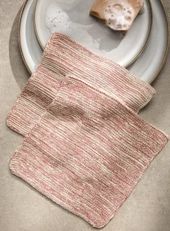 Two-tone dishcloths