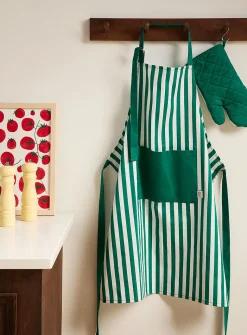 Umbrella stripes apron