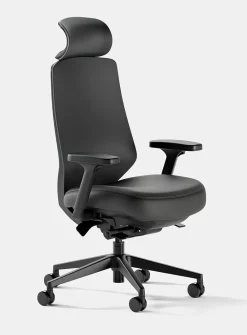 Vegan leather ergonomic Pro headrest