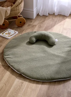 Waffle play mat and cushion duo