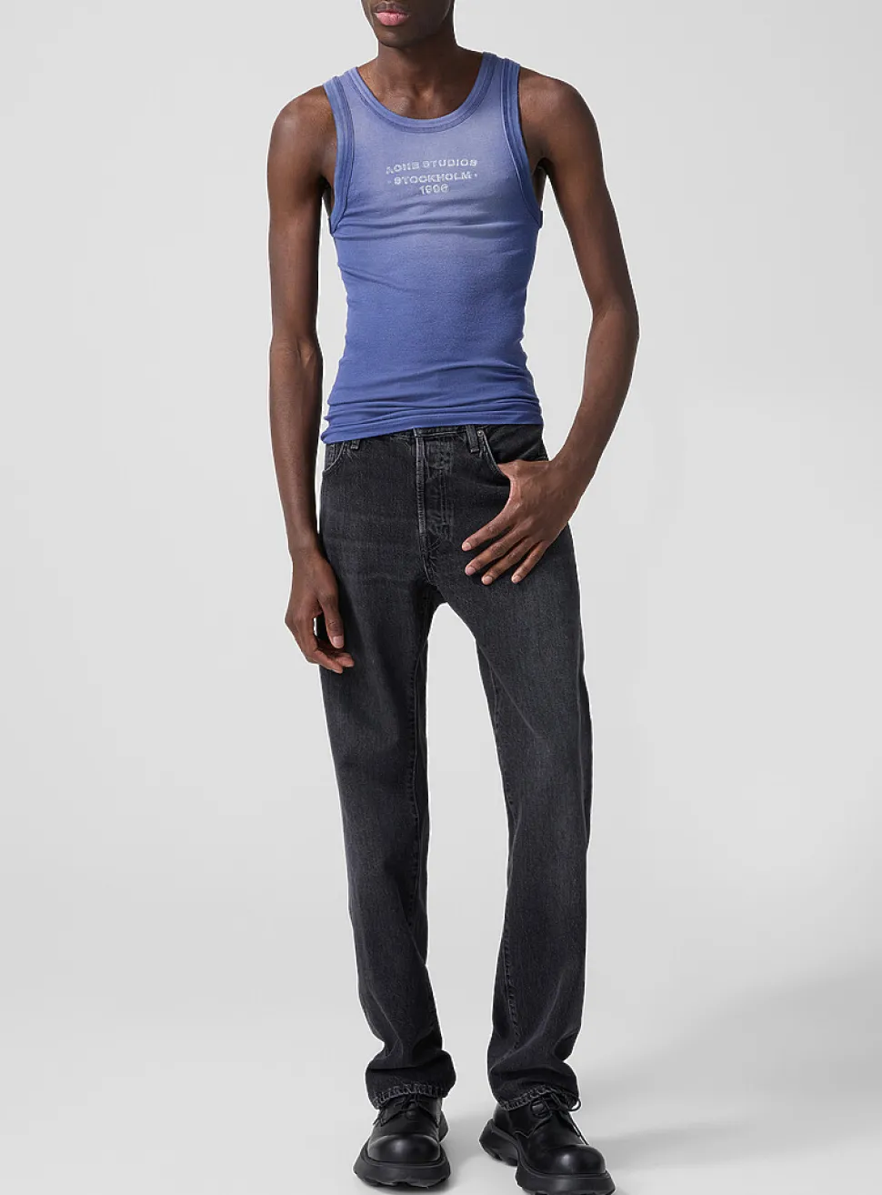 1996 washed black jean