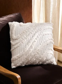 Wavy tufted cushion
