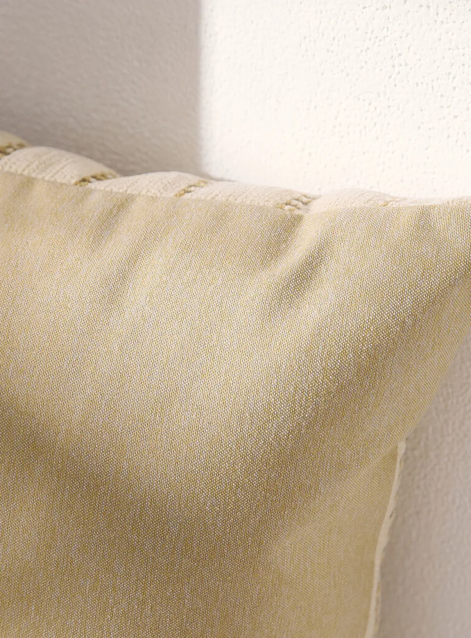Woven stripes outdoor cushion